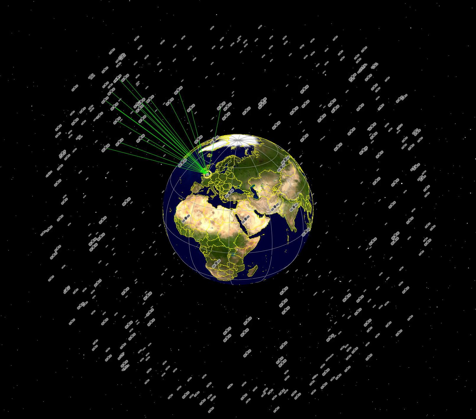 The resulting simulation