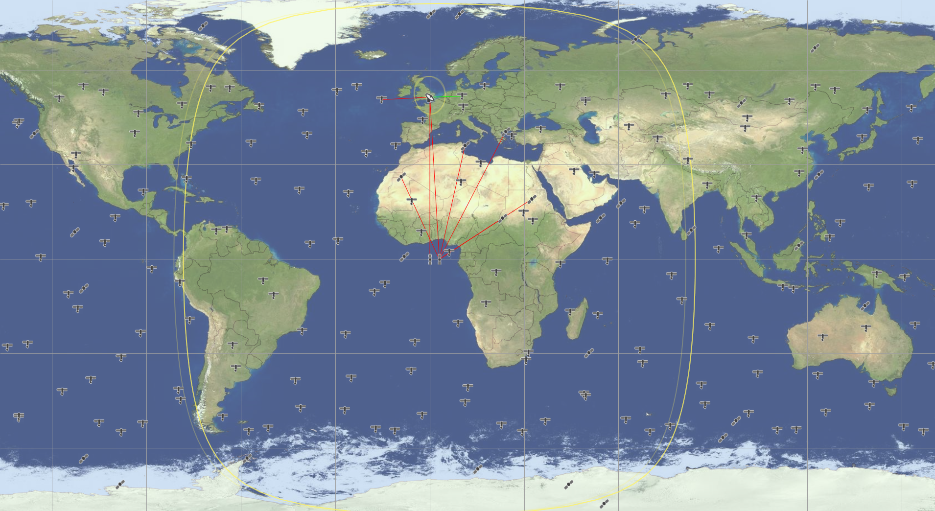 Model Inter-satellite Links